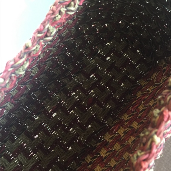 Basket weave bag from Philippines - Picture 3 of 8